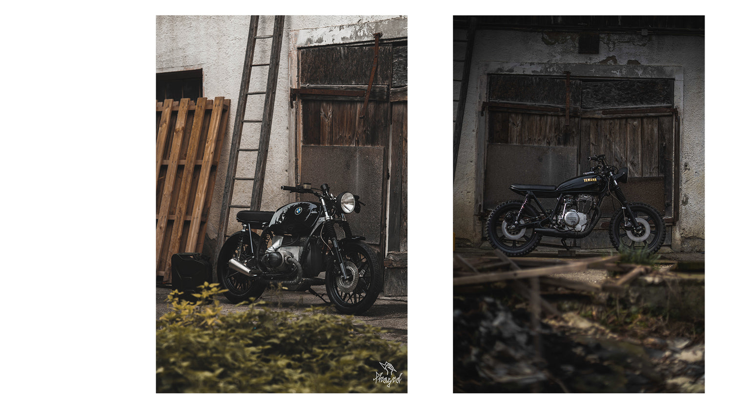 pleasedco custom motorcycles, coffee racer, yamaha, custom build, deus