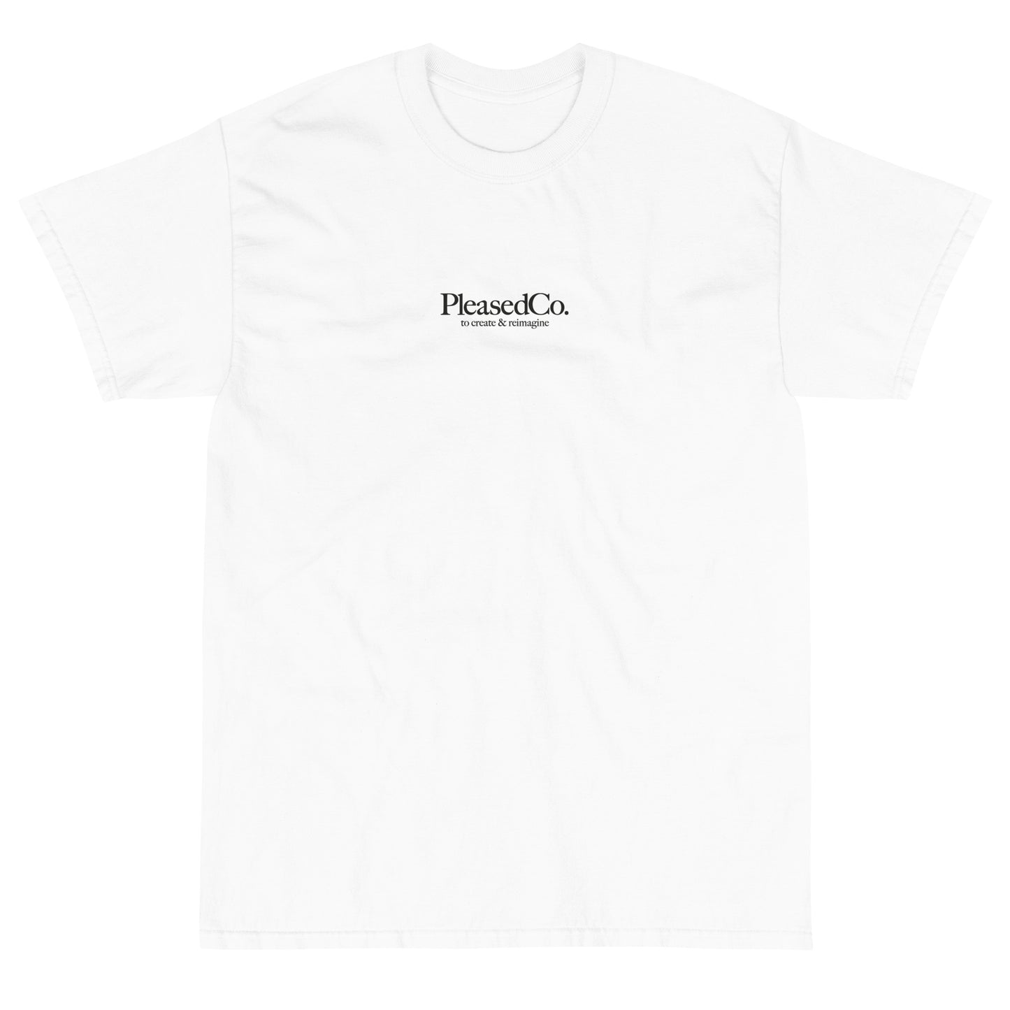 Pleased create Tee white